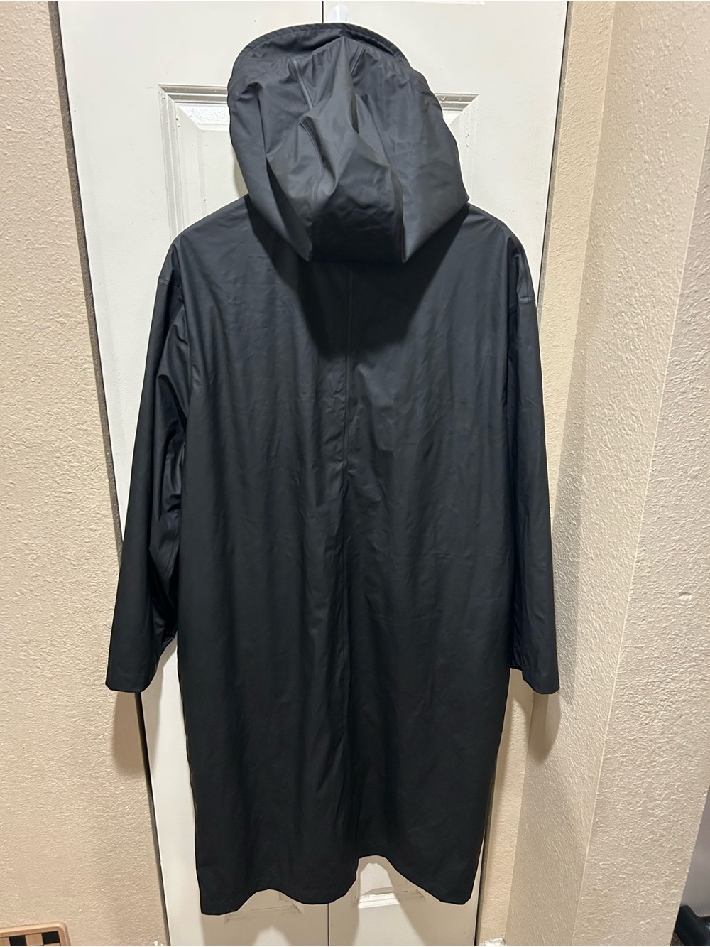 Samsoe Samsoe Stala Long Raincoat Jacket Black , Small - Picture 9 of 15